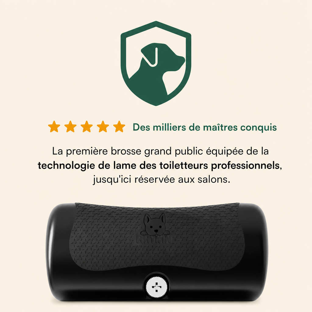 Technologie de lame des toiletteurs professionnels