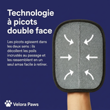Technologie a picots double face